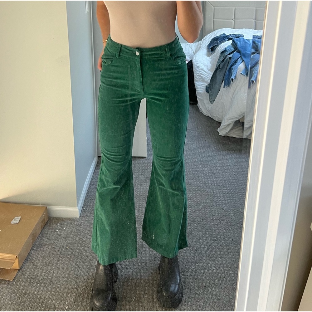 princess polly nadia pants green